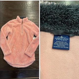 Sherpa pullover from Charles River.